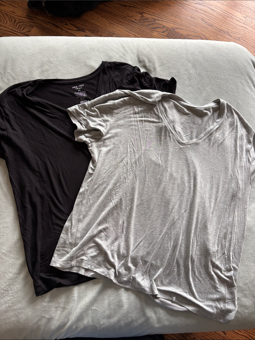 Nine West Soft Spun Tee in Black